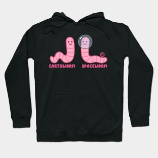 Earthworm Spaceworm Hoodie